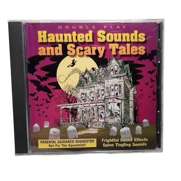 Haunted Sounds And Scary Tales Double Play CD Tested Pre-owned - Picture 1 of 4